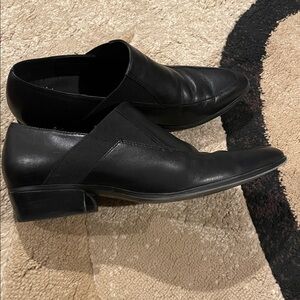 Naturalizer Black Slip-On Loafers